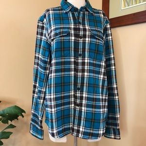 AEO Super Soft Men’s Flannel Shirt Sz M